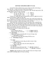 Giúp HS phân biệt từ loại 