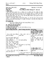 Giáo án đại số 7 tuần 20 29 