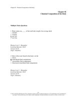 Human physiology 13th edition stuart ira fox test bank 