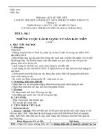 Giáo án lịch sử lớp 8 học kỳ II năm học 2015 2016 