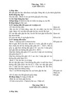 Giáo án lớp 2 môn thủ công theo chương trình BGD 