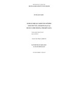 Đánh giá hiệu quả kinh tế ba mô hình nuôi tôm vùng ảnh hưởng mặn tại huyện u minh thượng, tỉnh kiên giang 