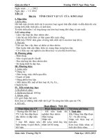 Giáo án hóa 8 tuần 11 18 