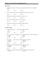 Hands on networking fundamentals 2nd edition michael palmer test bank 
