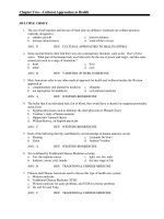 Health psychology a cultural approach 3rd edition gurung test bank 