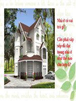 Bài 8. Sắp xếp đồ đạc hợp lí trong nhà ở