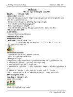 Giáo án cô vân (2a)   tuần 16 (năm học 2016 2017) 