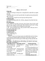 Giáo án sinh 7  tuần 6 10 