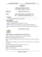 Giáo án cô lựu (4d)   tuần 5 (năm học 2017 2018) 