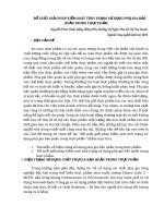 Hien trang va de xuat giai phap trong viec su dung phu gia de bao quan thuc pham