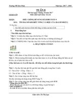 Giáo án cô lựu (4d)   tuần 8 (năm học 2017 2018) 