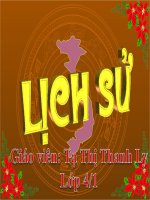 Bài 9. Nhà Lý dời đô ra Thăng Long