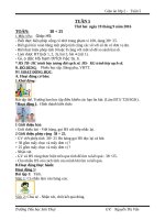 Giáo án cô vân (2a)   tuần 5 (năm học 2016 2017) 