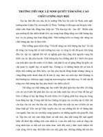 TRƯỜNG TIỂU học lệ NINH QUYẾT tâm NÂNG CAO  CHẤT LƯỢNG dạy học 