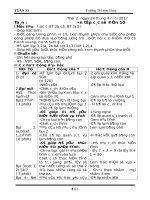 Giáo án cô duyên (1a)   tuần 33 (năm học 2016 2017) 