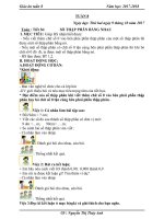 Giáo án cô anh (5a)   tuần 8 (năm học 2017 2018) 