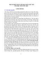 MỘT số BIỆN PHÁP góp PHẦN rèn CHỮ VIẾT  CHO học SINH TIỂU học 