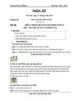 Giáo án cô kiều (4a)   tuần 32 (năm học 2016 2017) 