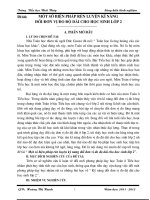 MỘT số BIỆN PHÁP rèn LUYỆN kỹ NĂNG đổi đơn vị đo độ dài CHO học SINH lớp 2 