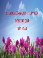 Chương I. §4. Hệ trục toạ độ