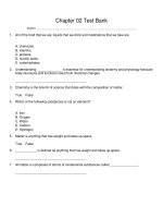 Holes essentials of human anatomy and physiology 11th edition shier test bank 