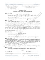 TUYỂN TẬP ĐỀ HỌC SINH GIỎI TOÁN LỚP 9 CÁC TỈNH (CÓ ĐÁP ÁN)