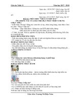 Giáo án cô toàn (thể dục)   tuần 11 (năm học 2017 2018) 