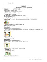 Giáo án cô xuân (2b)   tuần 7 (năm học 2017 2018) 