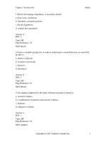 Human sexuality in a world of diversity fourth canadian 4th edition rathus test bank 