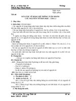 Giáo án  hóa 9 tuần 20 29 