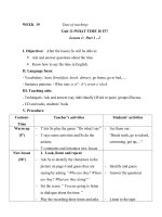 Giáo án anh văn lớp 4 kì 2 2015 2016 