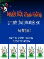 Bài 30. Vẽ tĩnh vật (Lọ hoa và quả) - (Vẽ màu)