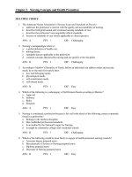 Health promotion in nursing 3rd edition maville test bank 