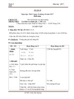 Giáo án cô hương (1d)   tuần 9 (năm học 2017 2018) 