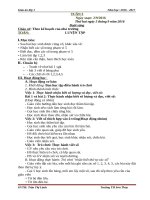 Giáo án cô lành (1c)   tuần 3 (năm học 2016 2017) 