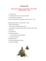 HỘI NGHỊ cán bộ   CÔNG CHỨC VIÊN CHỨC năm học 2015 – 2016 