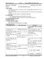 Giáo án đại số 7 tuần 11 18 