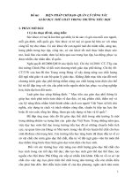 BIỆN PHÁP CHỈ đạo QUẢN lí CÔNG tác GIÁO dục THỂ CHẤT ở TRƯỜNG TIỂU học 