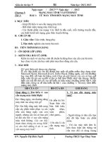 Giáo án tin học 9 tuần 1 5 