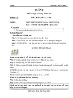 Giáo án cô kiều (4a)   tuần 5 (năm học 2017 2018) 