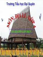 Bài 6. Một số dân tộc ở Tây Nguyên