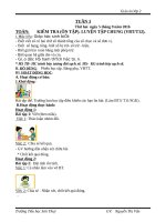 Giáo án cô vân (2a)   tuần 3 (năm học 2016 2017) 