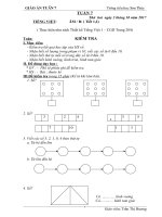 Giáo án cô hương (1d)   tuần 7 (năm học 2017 2018) 