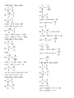 BT ti le thuc va day ti so bang nhau