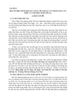 skkn Biện pháp rèn kỹ năng viết đoạn văn trong bài văn miêu tả cho học sinh lớp 4