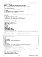 Giao an hoat dong ngoai gio lop 8 nam hoc 20162017