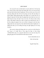Khóa luận: Xây dựng phương án chỉnh lý khoa học tài liệu các công trình xây dựng tại Công ty Cổ phần Đầu tư xây dựng Hạ tầng và Giao thông