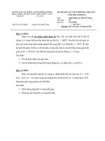 Đề thi giữa kì môn nhiệt động lực học kĩ thuật có đáp án (5) 