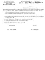 Đề thi giữa kì môn nhiệt động lực học kĩ thuật có đáp án (2) 