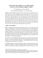 3.Khai pha tien trinh và vai tro trong quan ly tien trinh nghiep vụ BPM 2014